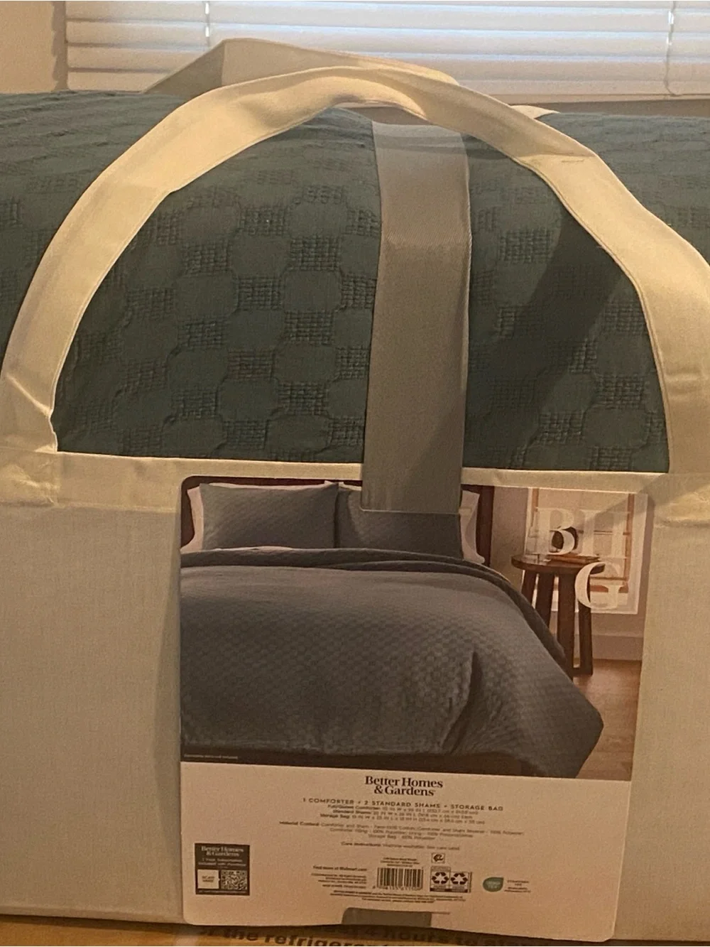 Better Homes And Gardens Teal Quilted Comforter Set